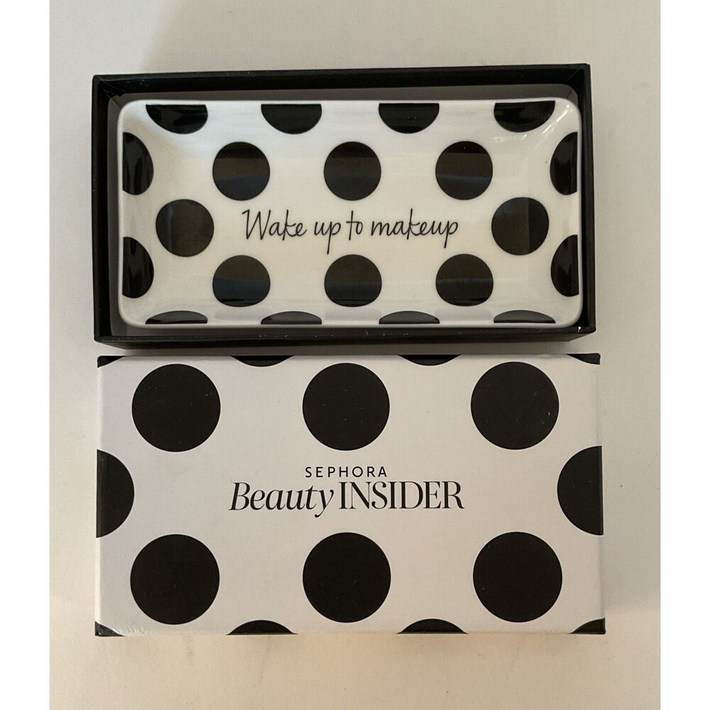 Sephora Beauty Insider 250 Point Catch All Tray Trinket Dish WAKE UP TO MAKEUP